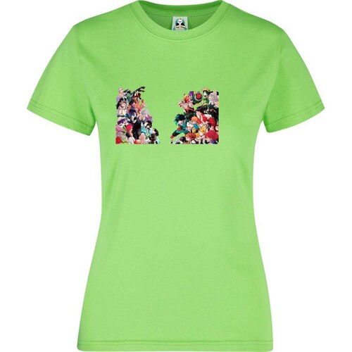 Playera Dama Cuyo Virtuoso Boku no Hero Anime 139