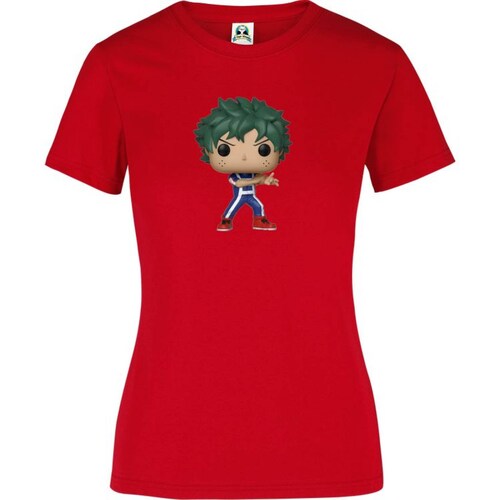 Playera Dama Cuyo Virtuoso Boku no Hero Anime 208