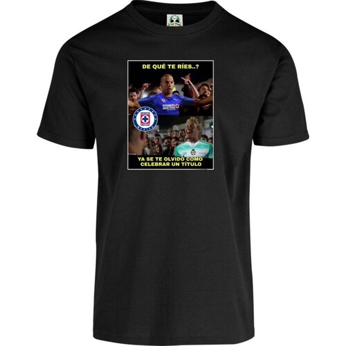 Playera Cuyo Virtuoso Cruz Azul Campeón 2021 memes 064