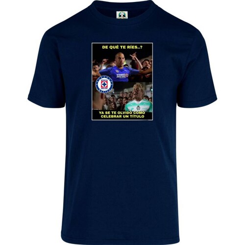 Playera Cuyo Virtuoso Cruz Azul Campeón 2021 memes 064