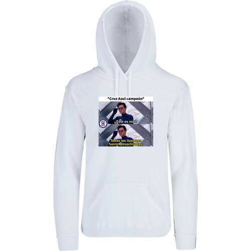Sudadera Hoodie Cuyo Virtuoso Cruz Azul Campeón 2021 memes 026