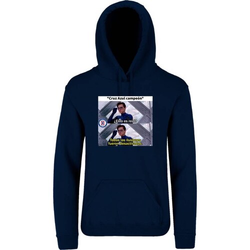 Sudadera Hoodie Cuyo Virtuoso Cruz Azul Campeón 2021 memes 026