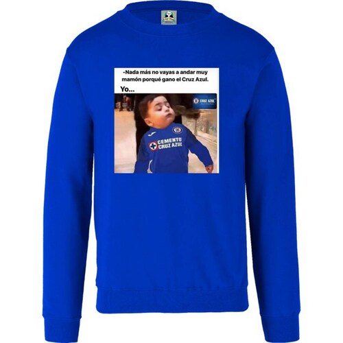 Sudadera Cuyo Virtuoso Cruz Azul Campeón 2021 memes 080