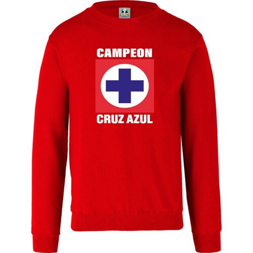Sudadera Cuyo Virtuoso Costal Cruz Azul Campeon Bl 004