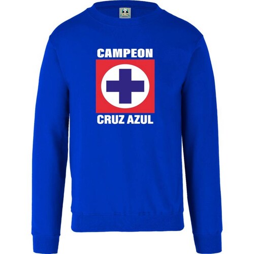 Sudadera Cuyo Virtuoso Costal Cruz Azul Campeon Bl 004