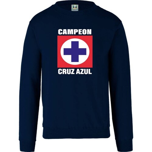 Sudadera Cuyo Virtuoso Costal Cruz Azul Campeon Bl 004