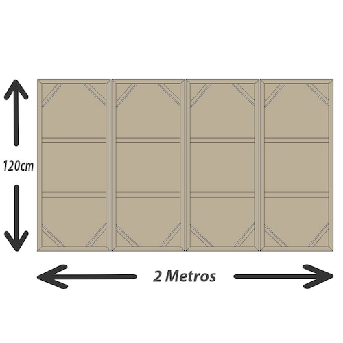 Cuadro decorativo Ojos de Tigre Blanco 2 metros x 120cm Grandes Modernos 4 Piezas