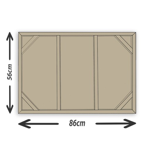 Cuadro de Pared Luna Llena Moderno Decoracíon 86x56cm