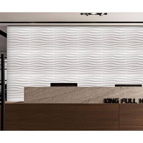 Panel Decorativo 3d Pvc 50x50cm (12 piezas) 3m2 - D105