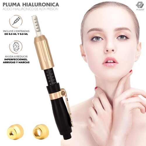 Pluma Hialuronica Facial 2 En 1 Hyaluron Pen 0.3 Ml A 0.5 Ml