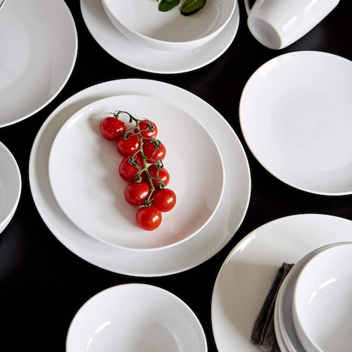 Juego De Vajilla De 16 Piezas De Porcelana Euro Ceramica