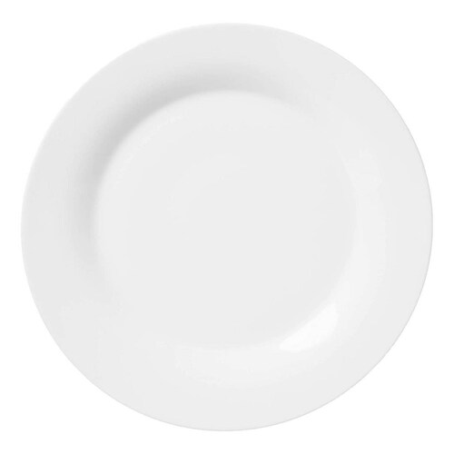 Set Vajilla Blanco Strawberry Street Simply Round 45 Piezas