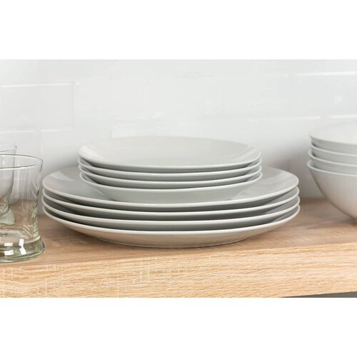 Set Vajilla Blanco 10 Strawberry Street Simply Coupe 12 Pzs