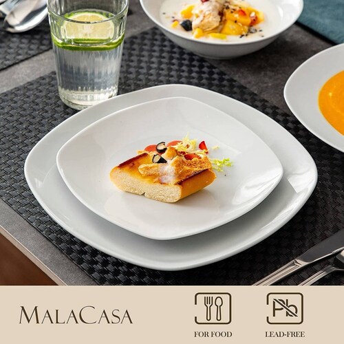 Set Vajilla Elisa, Malacasa, 24 Piezas