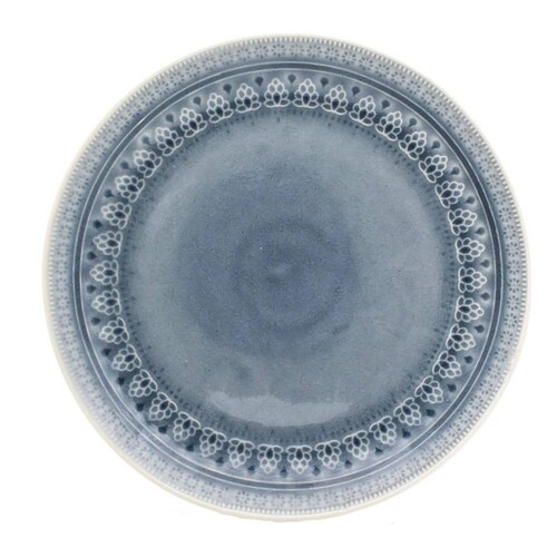 Juego De Vajilla De 16 Piezas De Cerámica Euro Ceramica Gris