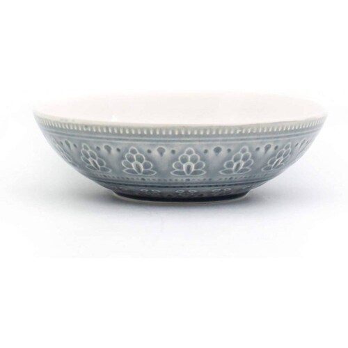 Juego De Vajilla De 16 Piezas De Cerámica Euro Ceramica Gris