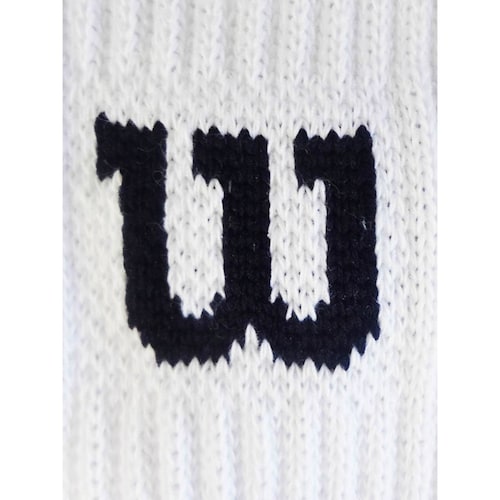 PAQUETE CALCETINES CALCETA CABALLERO WILSON MEDIA FELPA 10 PARES BLANCO LISO UNITALLA(25cm-29cm)