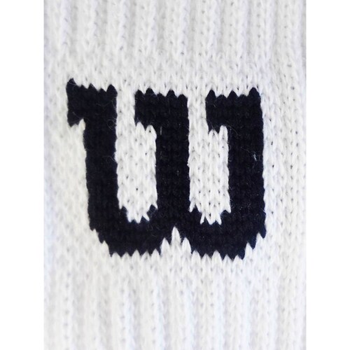 PAQUETE CALCETINES CALCETA CABALLERO WILSON MEDIA FELPA 10 PARES BLANCO LISO UNITALLA(25cm-29cm)