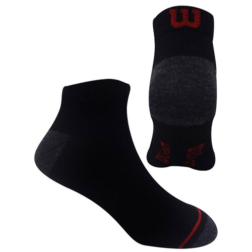 PAQUETE CALCETINES TIN NIÑO WILSON SIN FELPA 20 PARES NEGRO PT CHICO(14cm-17.5cm)