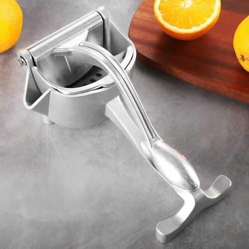 Exprimidor de Naranjas Manual Hiperware Color Gris