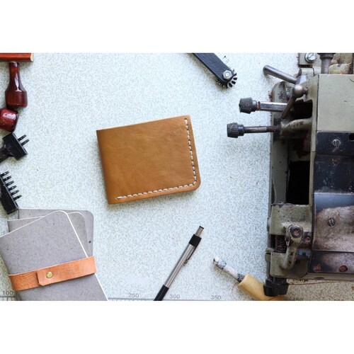 Cartera color camel