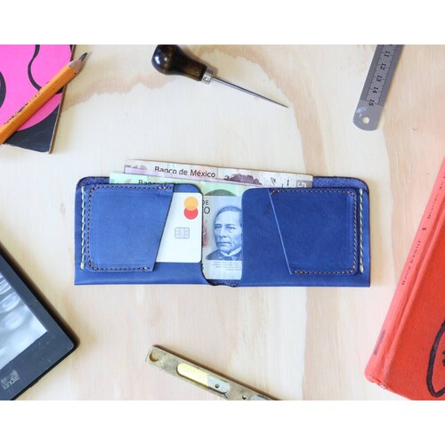 Cartera diagonal  color azul
