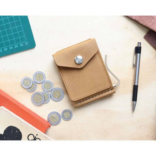 Cartera con clip  Camel