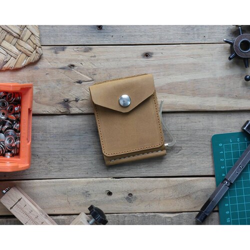 Cartera con clip  Crazy Miel
