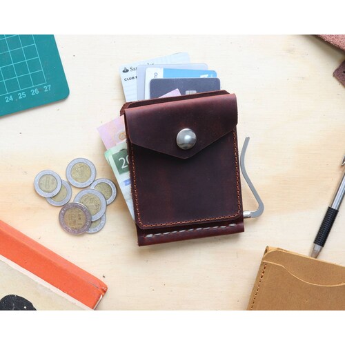 Cartera con clip  Crazy Shedron