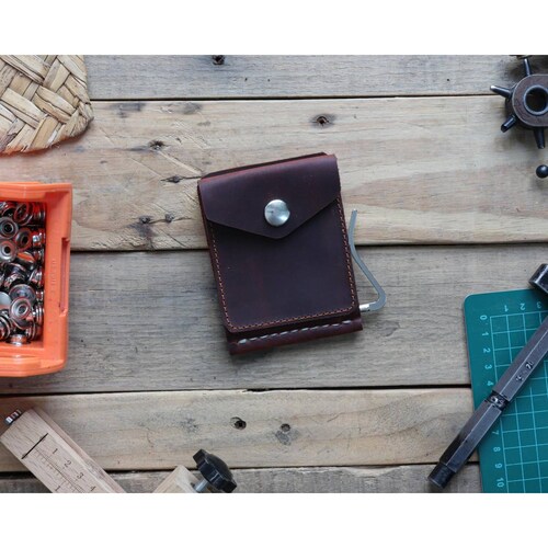 Cartera con clip  Crazy Shedron