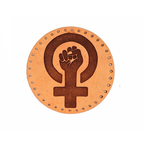 Parche de piel  Varios Modelos - Simbolo Feminista