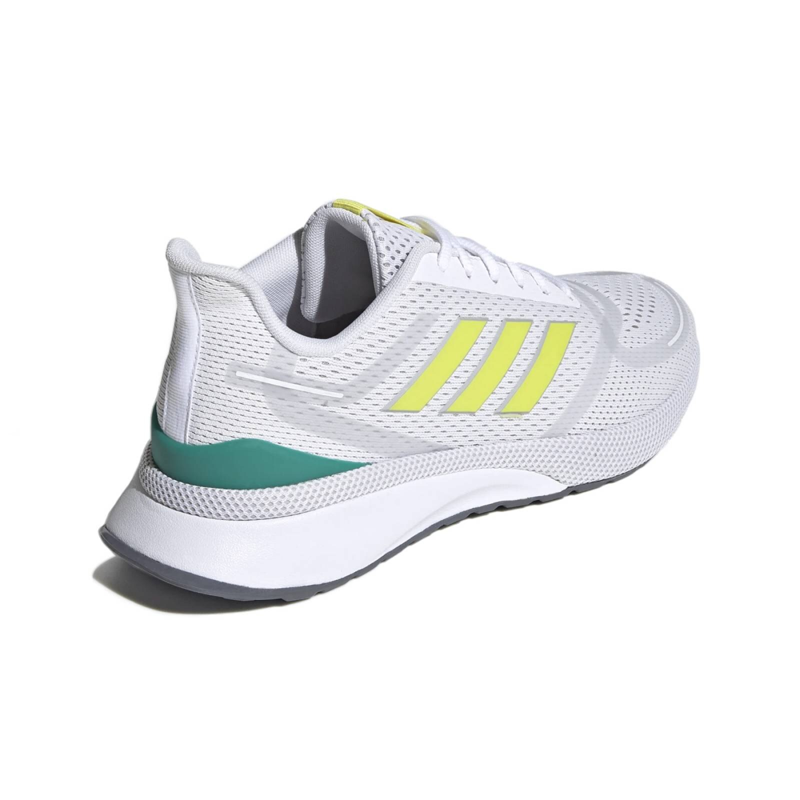 Tenis Hombre Adidas Blanco Nova Run EG3164