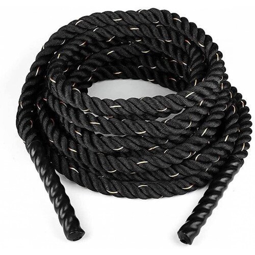  RVT Sports Cuerda De Azote para Crossfit Battle Rope 2" X 15 MTS, Cuerda De Batalla 