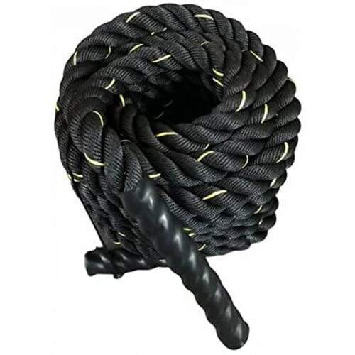  RVT Sports Cuerda De Azote para Crossfit Battle Rope 2" X 15 MTS, Cuerda De Batalla 