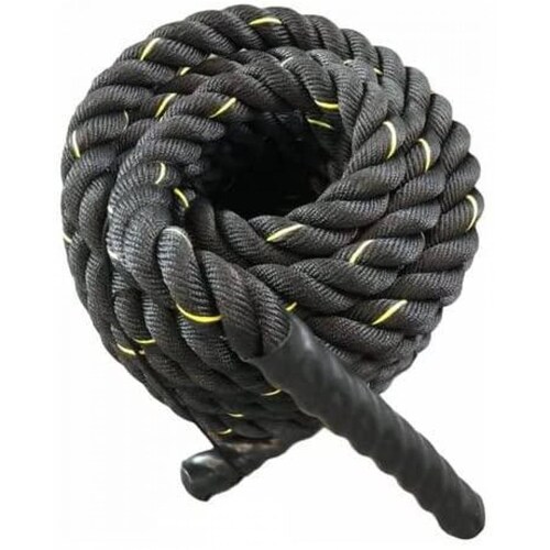  RVT Sports Cuerda De Azote para Crossfit Battle Rope 2" X 15 MTS, Cuerda De Batalla 
