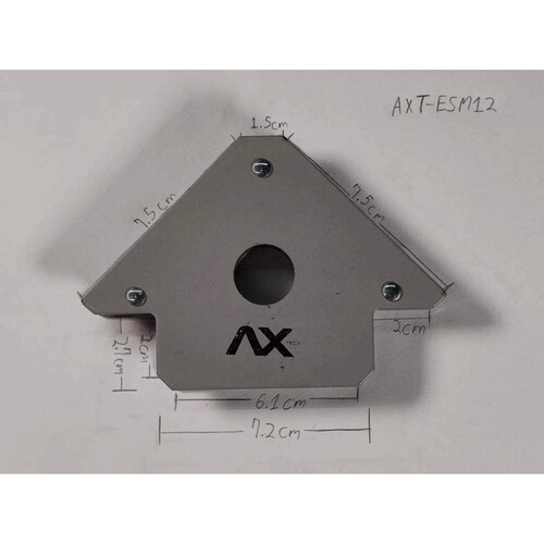 Juego Escuadras Magnéticas 22 Kg Ax Tech 50 Lb Esm22 (4 Pzs)