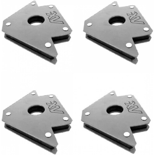 Juego Escuadras Magnéticas 22 Kg Ax Tech 50 Lb Esm22 (4 Pzs)