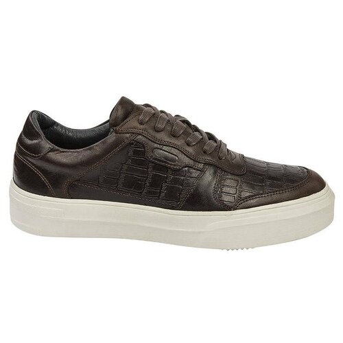 Tenis Casual Textura Lateral Piel Para Caballero | Alexa Modelo EST 3414 