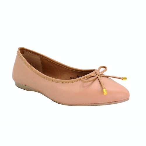 Balerina de Piel Puntal con Moño | Alexa Modelo 190-146 