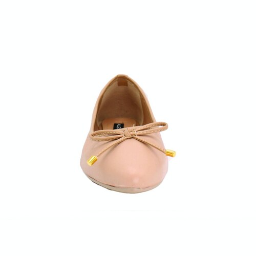 Balerina de Piel Puntal con Moño | Alexa Modelo 190-146 