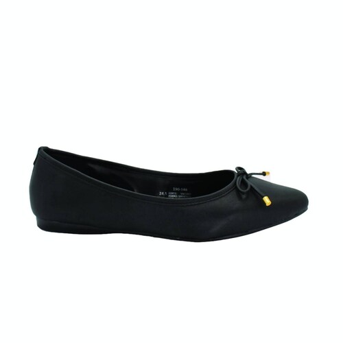 Balerina de Piel Puntal con Moño | Alexa Modelo 190-146 