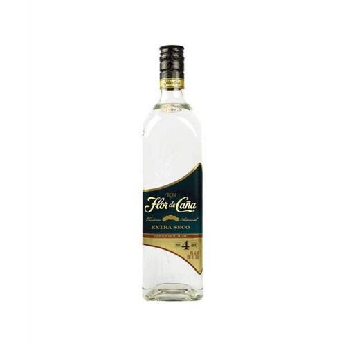 Ron Flor de Caña 4 Años Extra Dry 750 ml