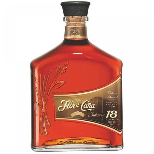 Ron Flor de Caña 18 Años Centenario Gold 750 ml