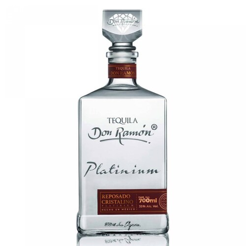 Tequila Don Ramon Reposado Cristalino Platinium 700 ml
