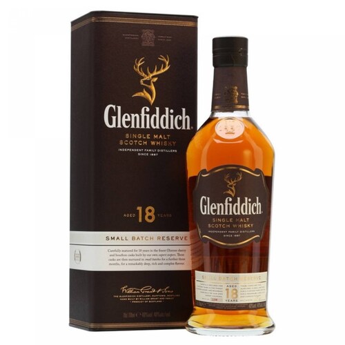 Whisky Glenfiddich 18 Años Single Malt 750 ml
