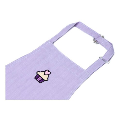 Mandil Delantal Para Niño y Niña Masho, Tamaño Infantil Morado