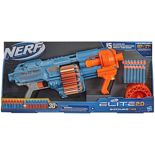 Pistola Nerf Elite 2.0 Con Tambor Girato