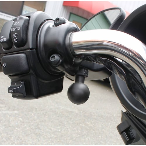 Soporte Bola 1" Retrovisor Harley D.