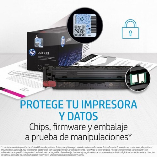 Cartucho de tinta tóner hp 215a cyan 850 pagina(s) hp laserjet pro m182, m183