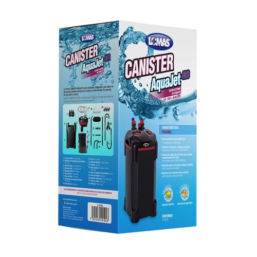 Filtro Externo Canister Aquajet 400 L